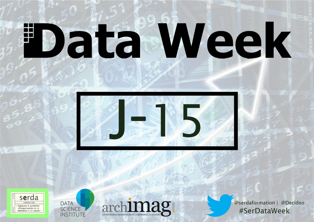 serdaformation's tweet image. [J-15] Inscrivez vous à la #Serdataweek les places sont limitées !