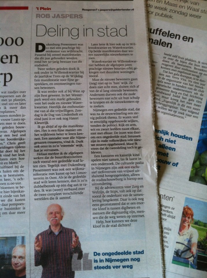 jasparov's tweet photo. De ongedeelde stad is in Nijmegen nog steeds ver weg. Hoe die kloof dichten? #column #tPlein #DG https://t.co/X0owFf4e7W
