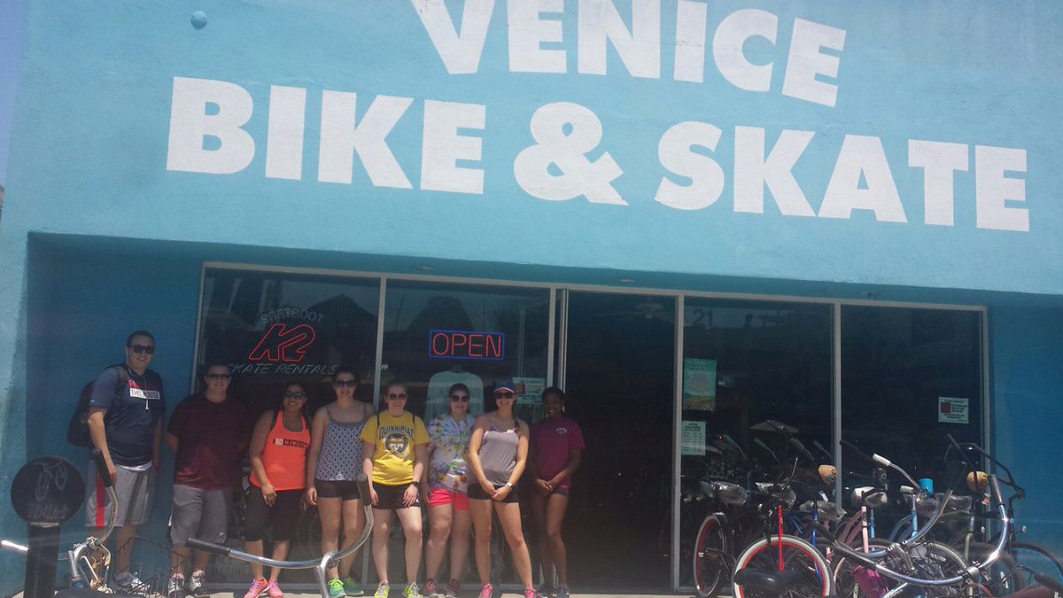 QUinLAProgram's tweet photo. QUinLA Summer Bike Tour!  Everyone should spend time in LA!  Beautiful! #QUinLAEvents https://t.co/VCt0gb8mmT