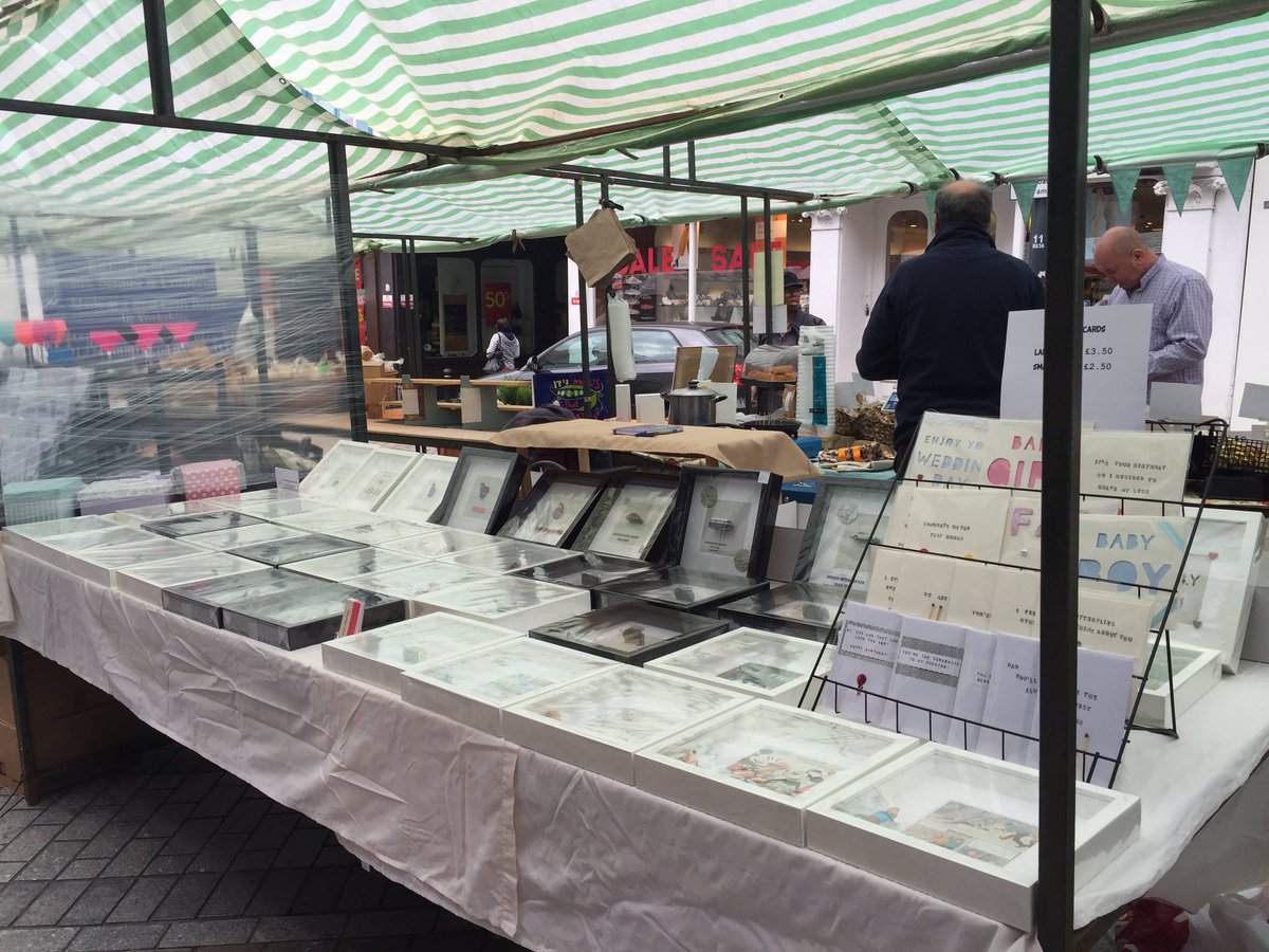 Box_Framed's tweet photo. All set up on Briggate #leeds for an exciting #FathersDay #handmade #shopping #giftideas #crafts https://t.co/SEM7kLRXff