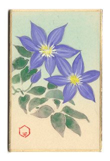 日本の誕生花 ６月１９日の誕生花 鉄仙 てっせん 花言葉 精神美 これによく似た日本の原種はカザグルマと言って 八弁の花びら 鉄仙は六弁が基本 爽やかな初夏の風に揺れる姿は絶品 T Co Ermegvijcn Twitter