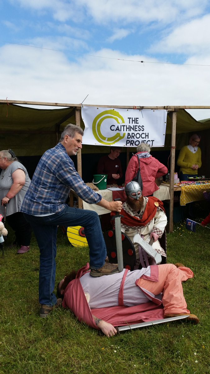 _KarlRosie's tweet photo. Great day at Canisbay Show thanks to all visitors to the Caithness Broch Project stall #CaithnessBrochProject https://t.co/MkO6KmemMz