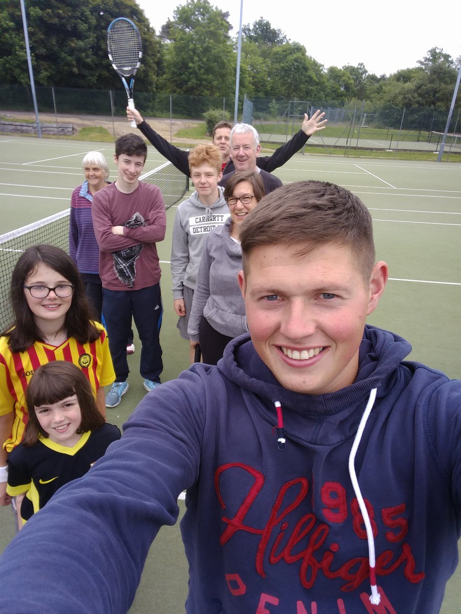 MilngavieLTC's tweet photo. Fantastic effort from everyone would took part in 24 hour tennis! That's us done and dusted! #24hourtennis #vtired https://t.co/Qn8NHDW9F6