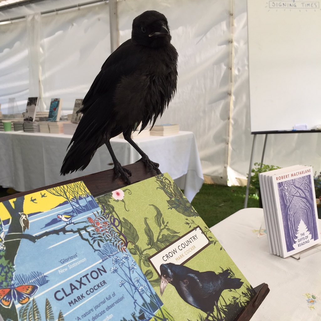 7OaksBookshop's tweet photo. We've only just begun and already have the picture of the day! @wealdenlitfest @vintagebooks https://t.co/ilZn3wHMqk