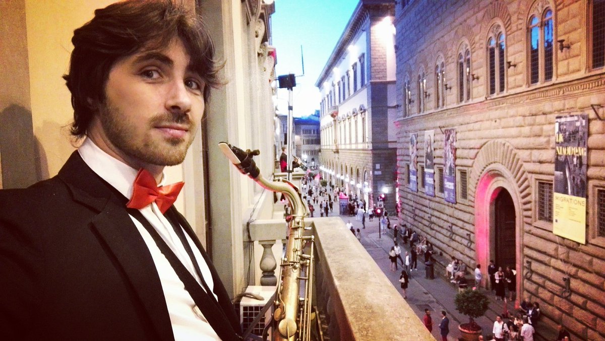 Playing for #Campari at #camparifashionavenu in #Firenze during #pittiuomo. 
#florence #pitti