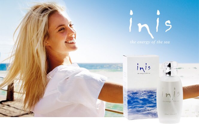 What is the wonderful Scent that fills the Studios at Charlotte Mews. Its INIS - It makes you feel close to the Sea!