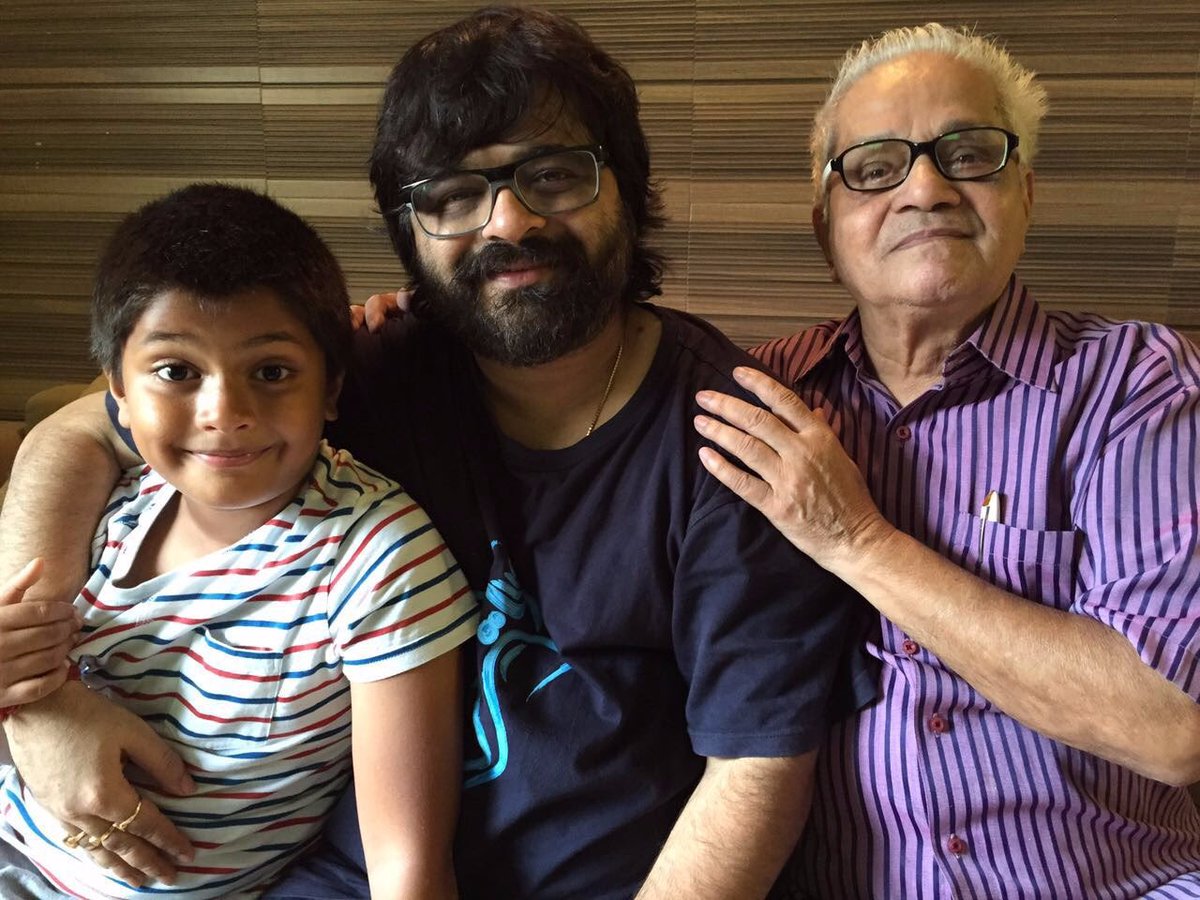 Generations......hope I can pass on the same values from my father to my son... Happy Father's Day