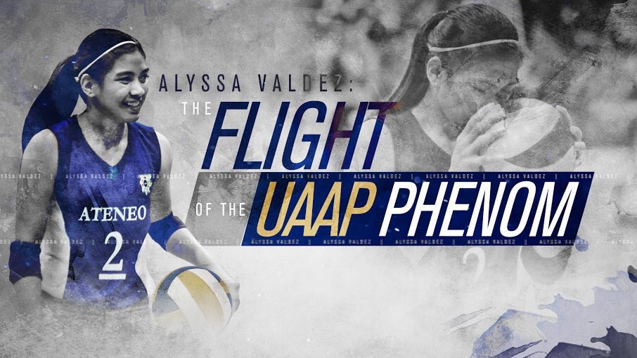 abscbnsports's tweet photo. #ThePhenomDocu: Alyssa Valdez: The Flight of the UAAP Phenom

NOW AIRING on ABS-CBN Sports+Action Ch 23! https://t.co/3tY83nlMbz