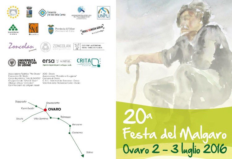 ProOvaro's tweet photo. Ecco a voi la locandina della 20^ Edizione della Sagra del Malgaro,2-3 Luglio ad Ovaro ..#Malgaro #ProOvaro #Ovaro https://t.co/QfgoDXtaDm