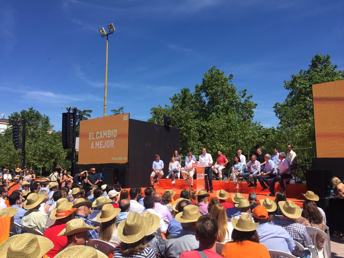 CS_Madrid's tweet photo. .@ignacioaguado "El PP ha tenido 4 años para acabar con la corrupción y no ha hecho nada" #MadridNaranja https://t.co/3Zagtjhzxp