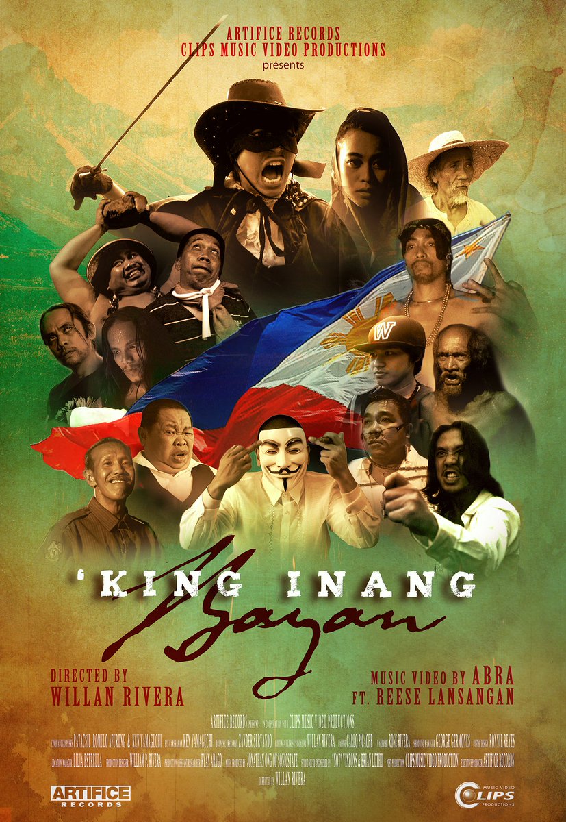 abraofficial's tweet photo. #KingInangBayan OMV! https://t.co/kCY3g8E0lL Ft @reeseypeasy Dir by Willan pogi #ARTIFICE 🇵🇭 https://t.co/isrpffguKi https://t.co/NC9FbWuPcy