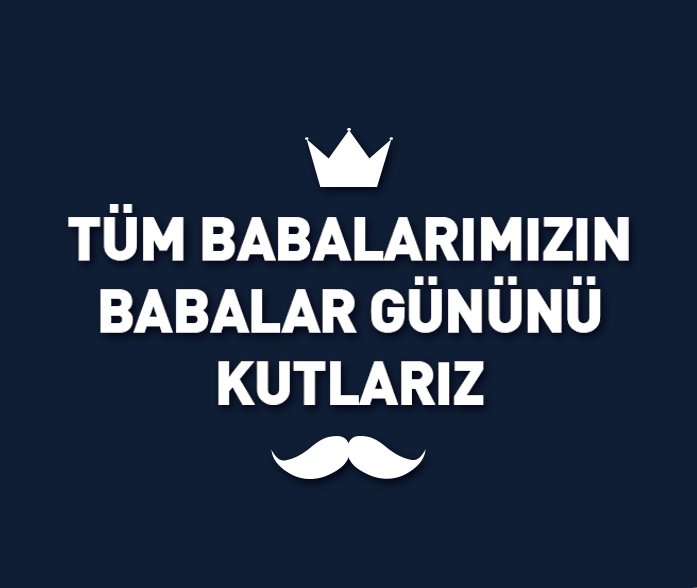 Sonsuz sevgileriyle daima bizim yanımızda olan babalarımızın Babalar Günü kutlu olsun!