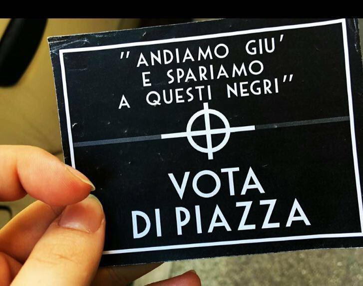 non è questa la #trieste che voglio!io scelgo <a href="/RobertoCosolini/">Roberto Cosolini</a> e la civiltà! <a href="/EricMedvetTs/">Eric Medvet 🇪🇺</a> <a href="/tweetstrieste/">Tweets Trieste</a> <a href="/PDTrieste/">PD Trieste</a>