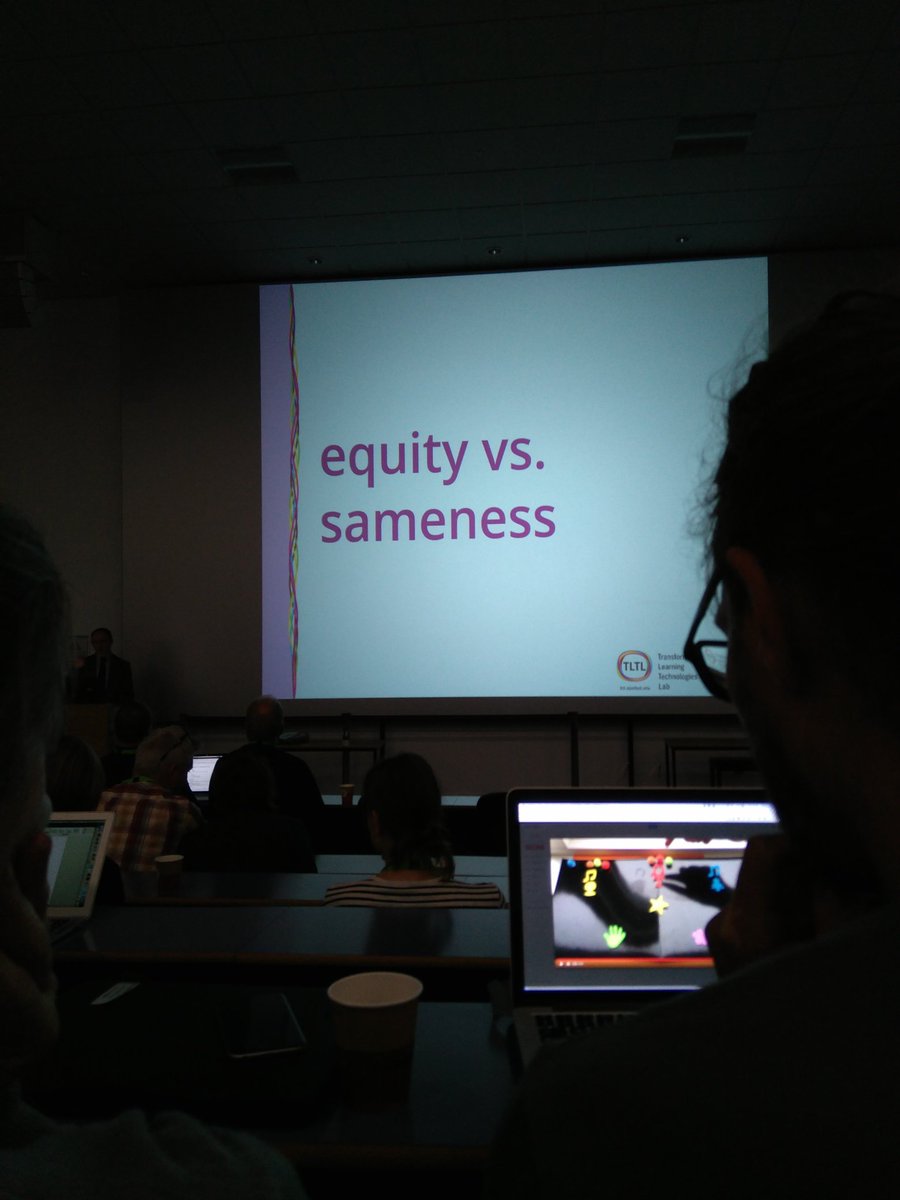 AuntySue's tweet photo. #fablearnEU scaling progressive education equity vs sameness https://t.co/j1GWCmPNYW