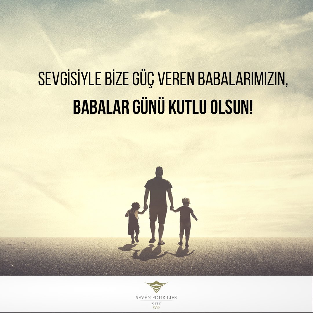 BABALAR GÜNÜNÜZ KUTLU OLSUN!
sevenfourlife.com
#sevenfourlife #babalargünü #fathersday #father #baba #babam
