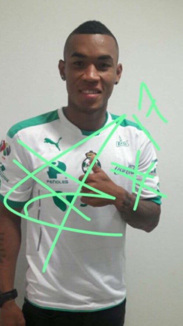golsportstotal's tweet photo. Fredy Hinestroza #ExEquidad fue presentado oficialmente como jugador del Santos Laguna @ZorroDeportes https://t.co/c9sMjttlfp