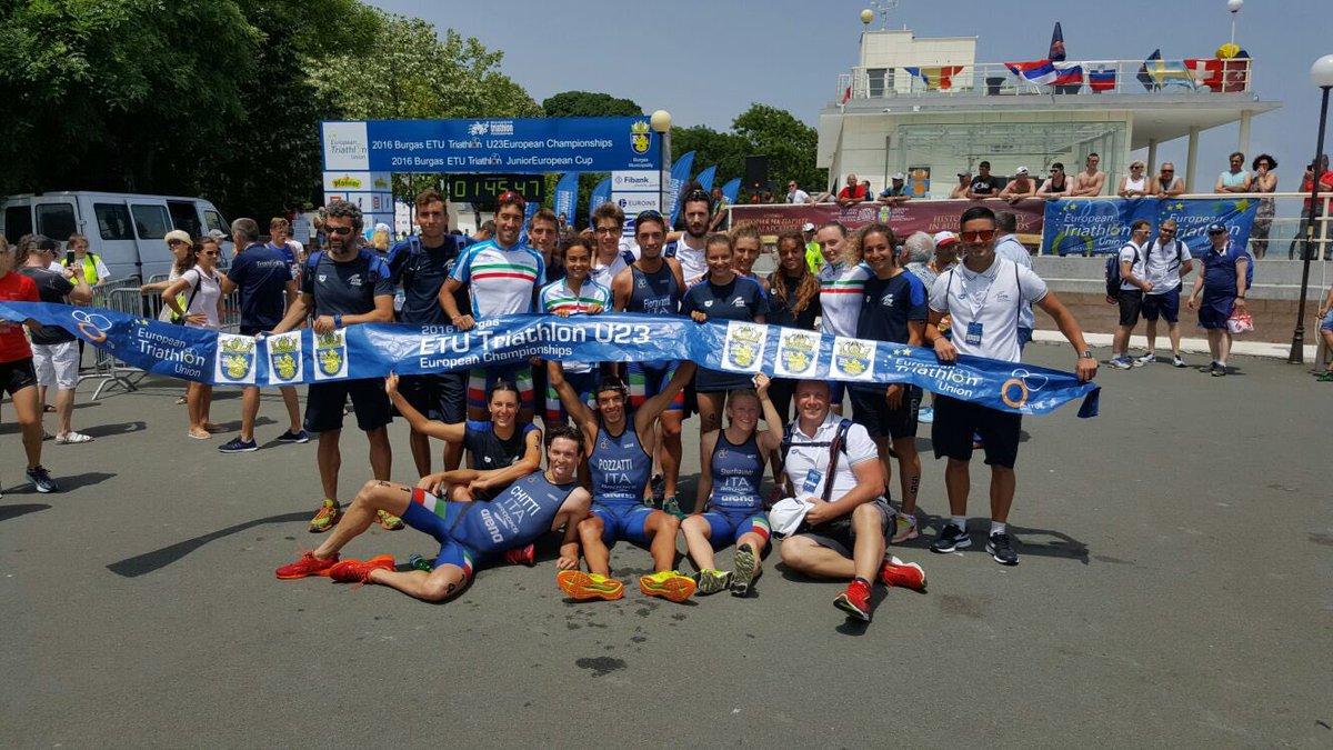 <a href="/OlmoAngelica/">angelica olmo</a> <a href="/gingiP/">Gianluca Pozzatti</a> VerenaSteinhauser <a href="/dariochitti/">dario chitti</a> campione d'Europa U23 staffetta mista 🇮🇹👏