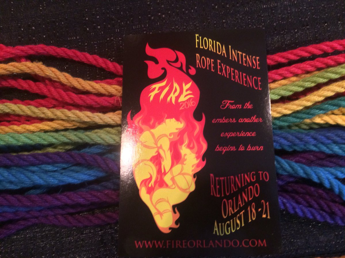 BastardRopes's tweet photo. Are you going to @FIRE_rope I am! https://t.co/8IZ8NvEqIW