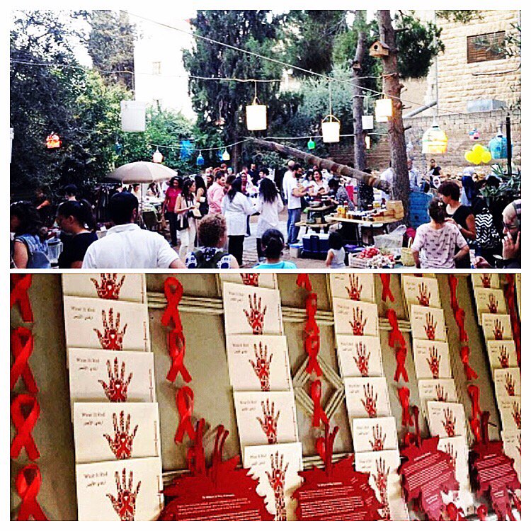 IFMSA_Jo's tweet photo. A glimpse of the WEAR IT RED Campaign which happened at souq alsodfeh - al weibdeh mount #ifmsajo #lovejo https://t.co/TLAvL0BB30
