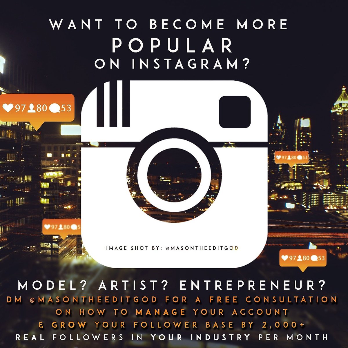 MasonTheEditGod's tweet photo. Happy Father's Day! Get 25% of our Instagram Boosting Service, Marketing Strategy + a Free IG Theme Suggestion https://t.co/uyb4IJXjju