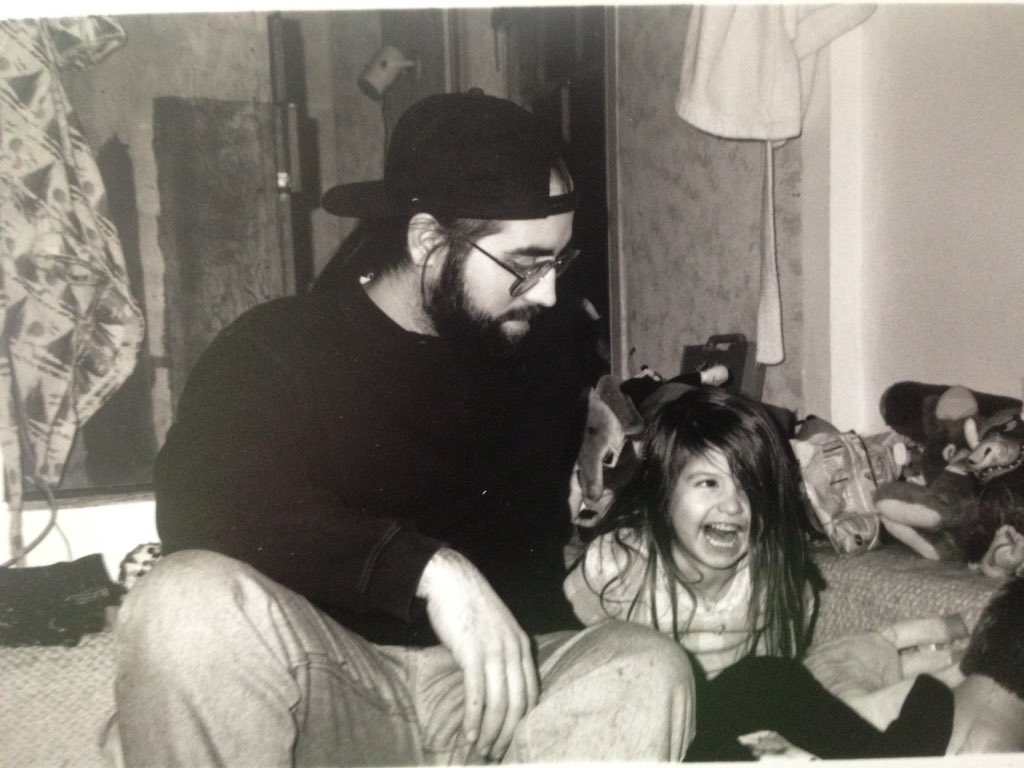 hannahemoch's tweet image. #FathersDay shoutout to my dad who said YES at 28 y.o in the early 90s to helping two women become moms. #queerspawn