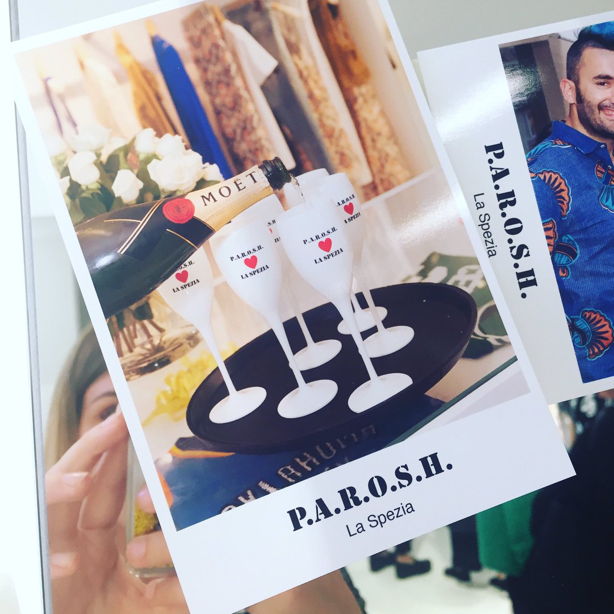 nipcosrl's tweet image. P.A.R.O.S.H. ❤️ La Spezia            #party #flutes #moet @parosh_official
