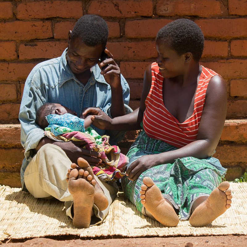 VillageReach's tweet photo. #Fathers help keep kids healthy. In #Malawi, they use CCPF to get the health info they need. Happy Father's Day! https://t.co/RoC59fsS5o