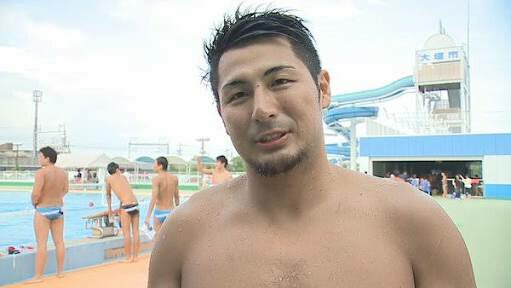 Geneg1 水球の日本代表志水選手というらしい