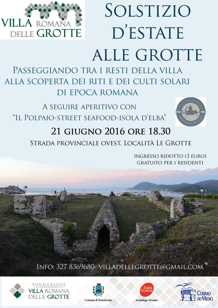 ..Venite a festeggiare con noi la Festa di Giove Summano!! ore 18.30 alla <a href="/villalegrotte/">Villa delle Grotte</a>!! #isoladelba #portoferraio