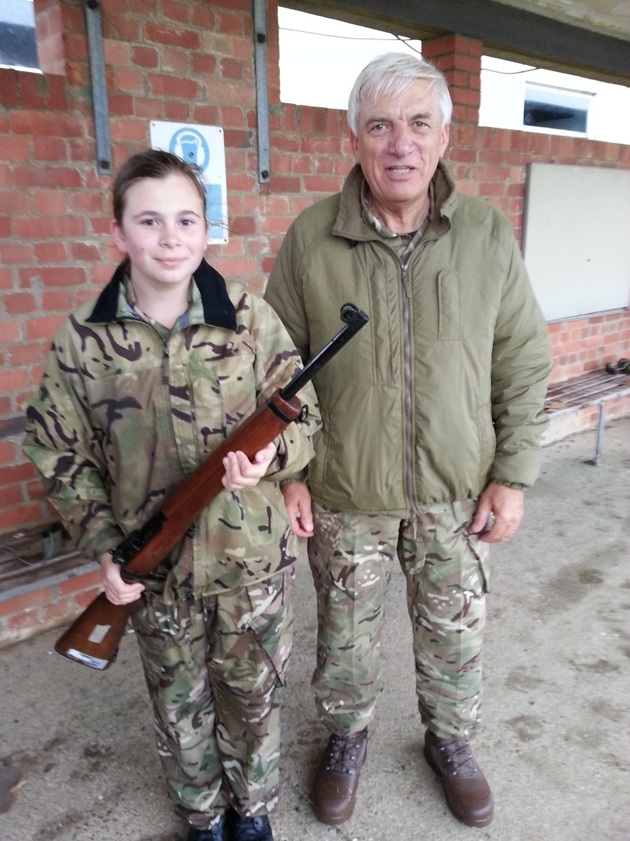 Cadet Wells (pictured on the left! !) Completed her initial weapons training today alongside the 4 sector shooters!!