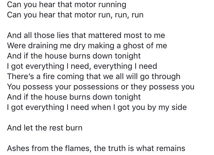 Landofbrokenhearts En Twitter Official Lyrics To If The House