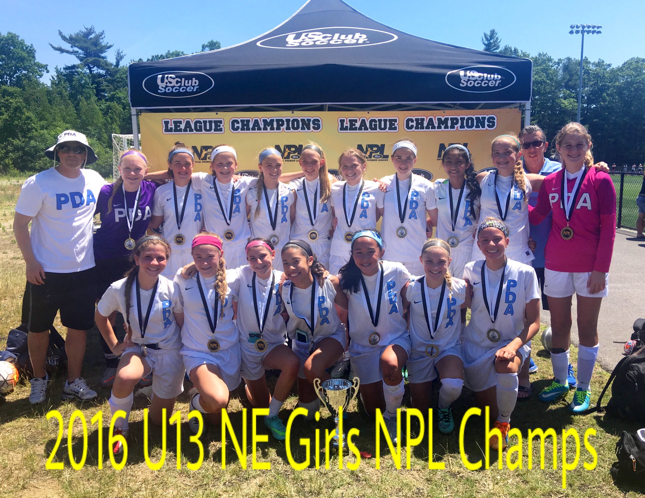 Northeast NPL Girls on Twitter "Congratulations to PDA South U13, our