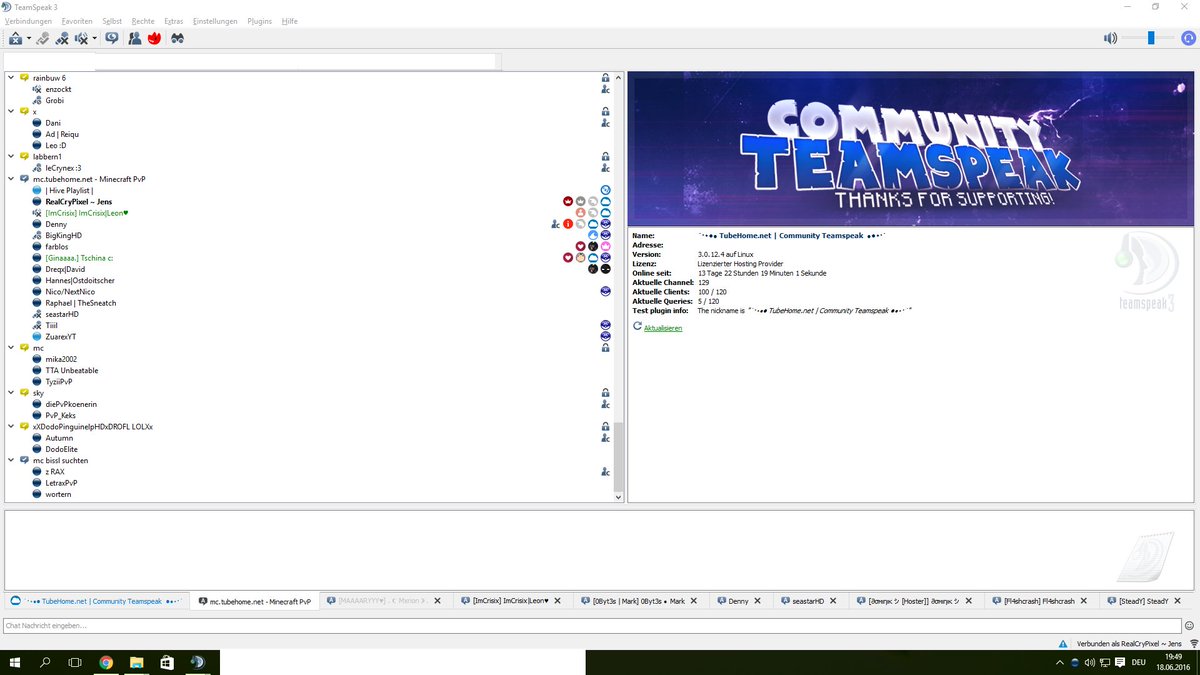 TubeHomeNet's tweet image. Danke für den Support! euer TubeHome Admin Team &amp;lt;3 IP: tubehome.net