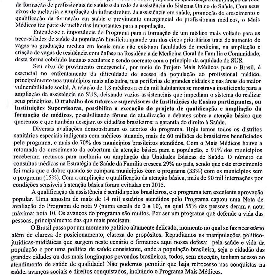 guicamara's tweet photo. #pmmbparatodos em defesa de um grande projeto de melhoria da saúde do Brasil https://t.co/DtyZ1MajyY