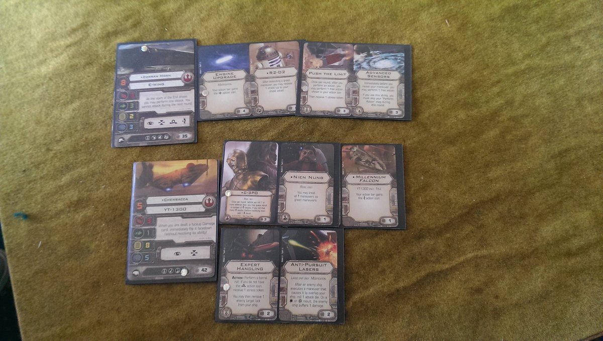 EagleGaming_'s tweet photo. First round draw and prize pool for our first ever X-Wing tournament. An even split of Imperials and Rebels too! https://t.co/M6oat12K9j