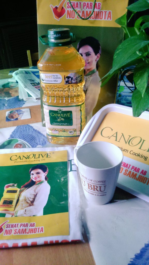 Nabehal's tweet photo. I got this this today, We already use Canolive oil at our home! #irecommend #canolive #blogger https://t.co/TNtFncQLzd
