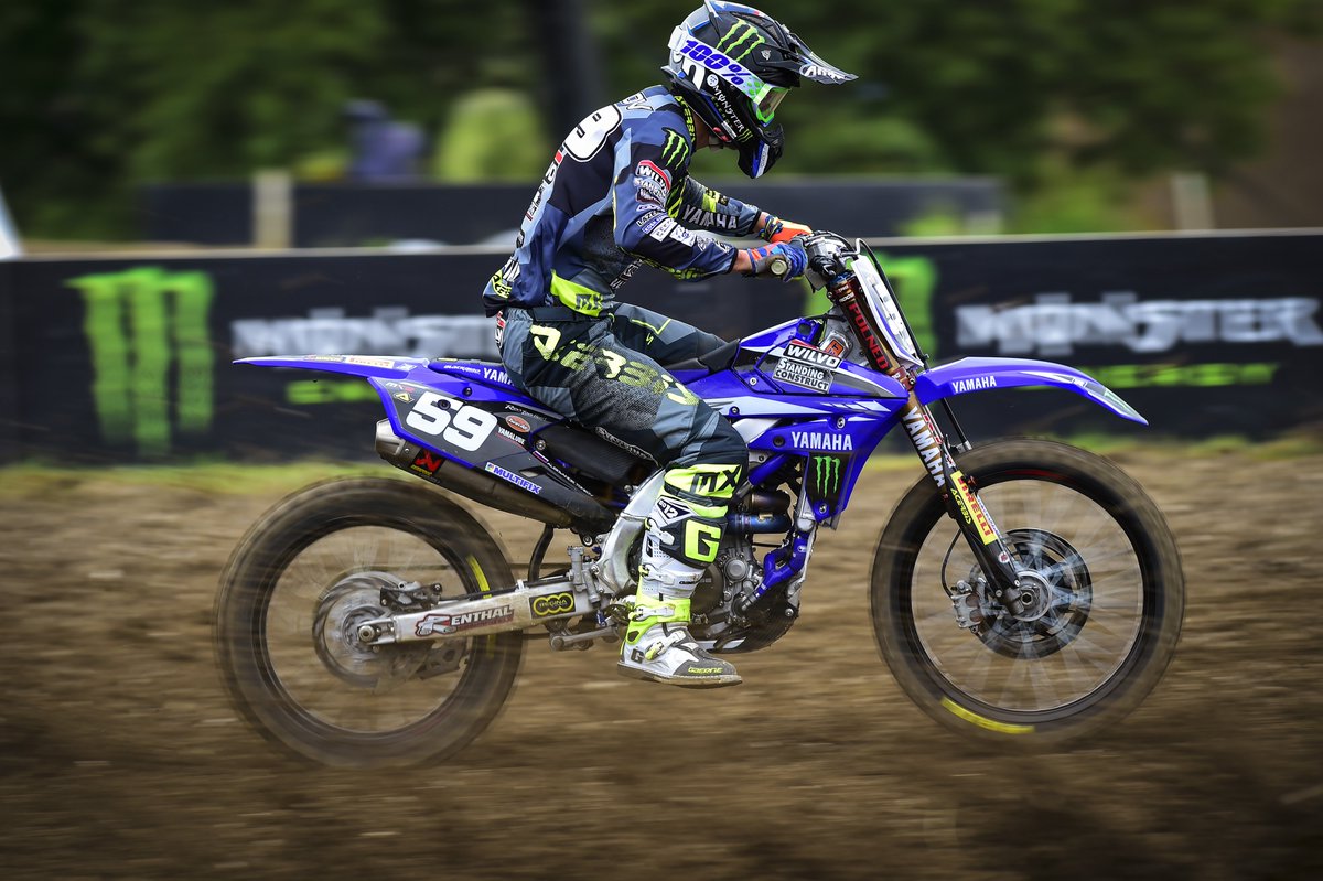 yamaharacingcom's tweet photo. Matterley Basin #MX2 R1 Results:

7- Tonkov 
12 - Sabulis
19 - Östlund
DNF - Paturel

#RevsYourHeart #YZ250F #MXGPUK https://t.co/UEP97Hdkmi