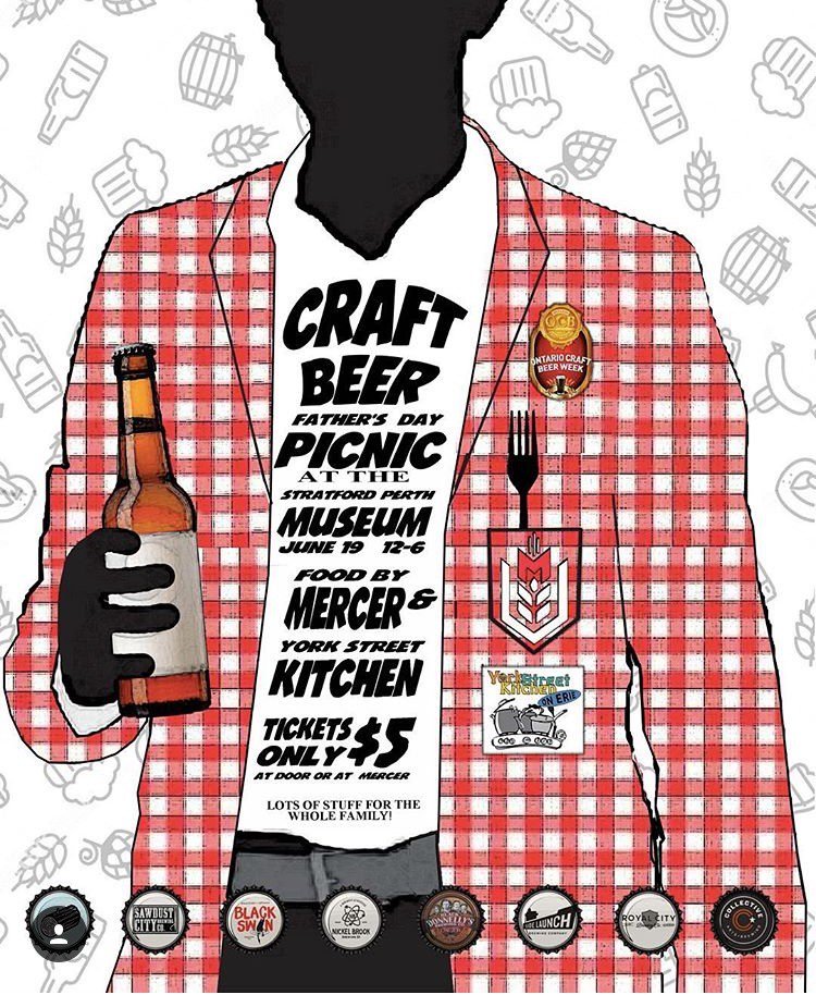 sidelaunch's tweet photo. It's a Father's Day Craft Beer Picnic at the Stratford Perth Museum 12-6pm @StratPerthMuse  #OCBweek16 https://t.co/hj5YO6VJGk