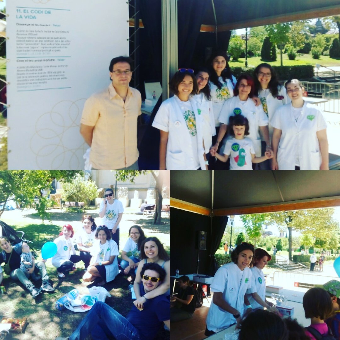 Compartiendo nuestro micro-mundo en #FestaCiencia16