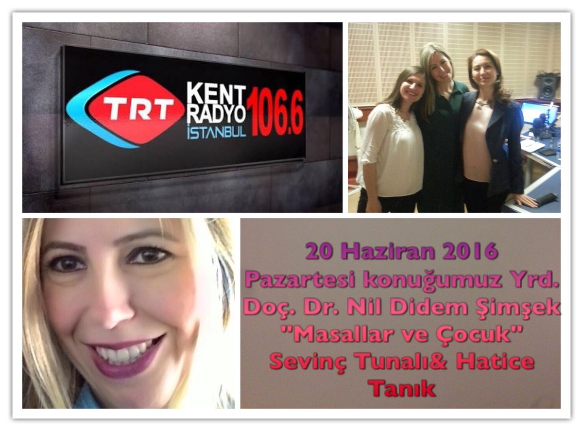 20 Haziran Pazartesi 15:00- 16:30 konuğumuz Yrd. Doç. Dr. Nil Didem Şimşek @TRTKentRadyoIst <a href="/anilcitak/">Anıl Çıtak</a> <a href="/goncagen/">Gonca Gürgen</a>