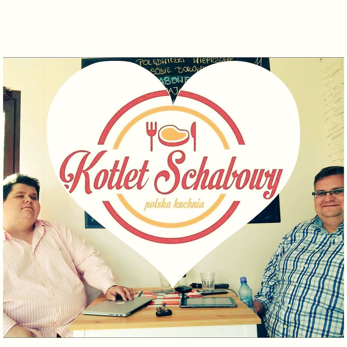 Właściciele słynnej na cały Wrocław wspaniałej knajpki Kotlet Schabowy. Tego z prawej pewnie znacie <a href="/bswiader79/">Opuchlizna głodowa</a>