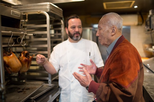 coreymintz's tweet photo. Helping children of China House owner to see their father's Peking duck recipe passed on. https://t.co/zKOH1WAzid https://t.co/OmUiBRL54M