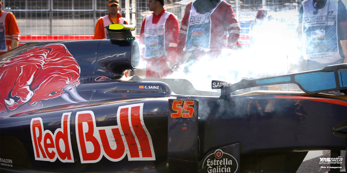 ymcofficial's tweet photo. Little known fact, the #STR11 also doubles as a BBQ #EuropeGP https://t.co/xQzhVrmzfI