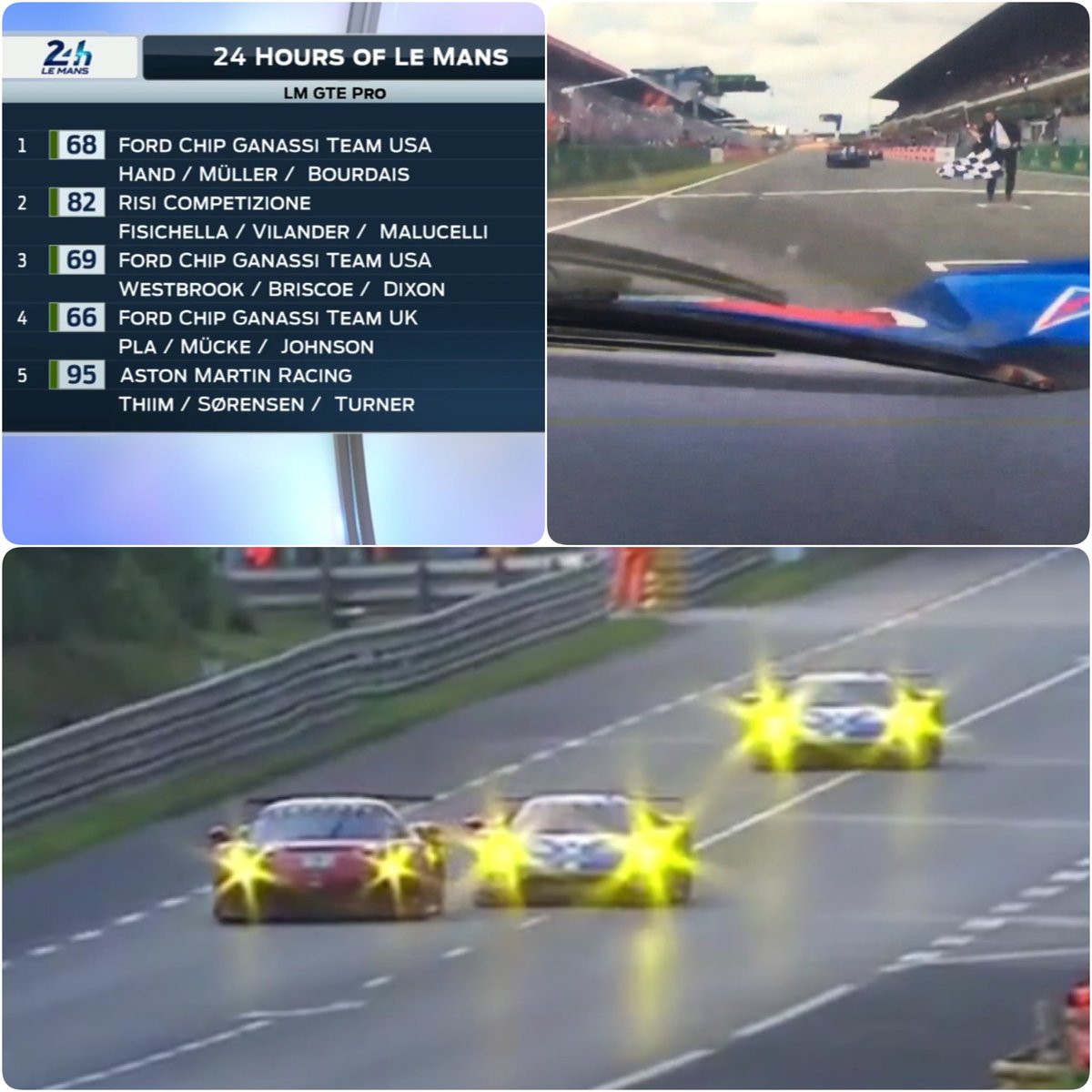 SherwoodFord's tweet photo. 🏁Congratulations Ford GT at #lemans24 taking the podium!🏁🏆 #victory #gtepro #fordgt #1 #podiumwin https://t.co/TLjESTO5kF