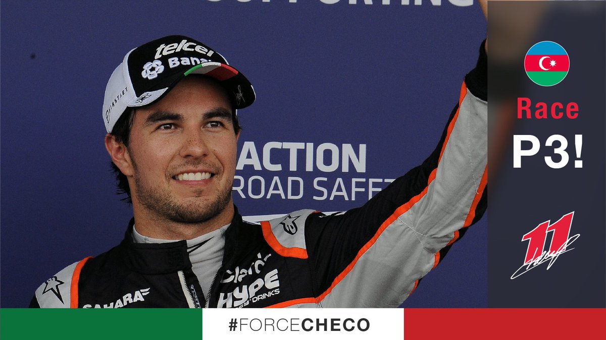 checoperezcom's tweet photo. CHECO PÉREZ P3 #EuropeanGP 🇦🇿🏁🇲🇽🍾🏆 https://t.co/9w6Ep9mFk9