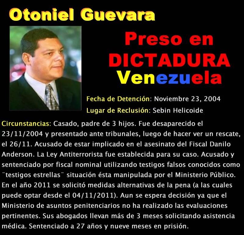 Mary_Vzlna's tweet photo. #ProhibidoOlvidar a los Presos Políticos de VENEZUELA #LibertadPlena para #OtonielGuevara 

#ComandoAS #Vz7 https://t.co/jedEdtXKx4