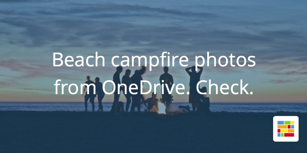 SundayApp's tweet photo. Do you use @OneDrive to backup #photos, but forget to share? Meet your new photo gallery: https://t.co/W5l51GfMgi https://t.co/AZ1Uet6cuk