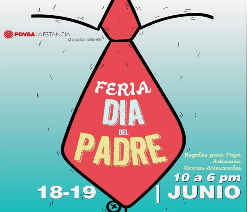 elturpialnet's tweet image. #PlanDelFinDe en @PDVSALaEstancia hay un feria del día del padre, en la que podrás comprarle su regalo