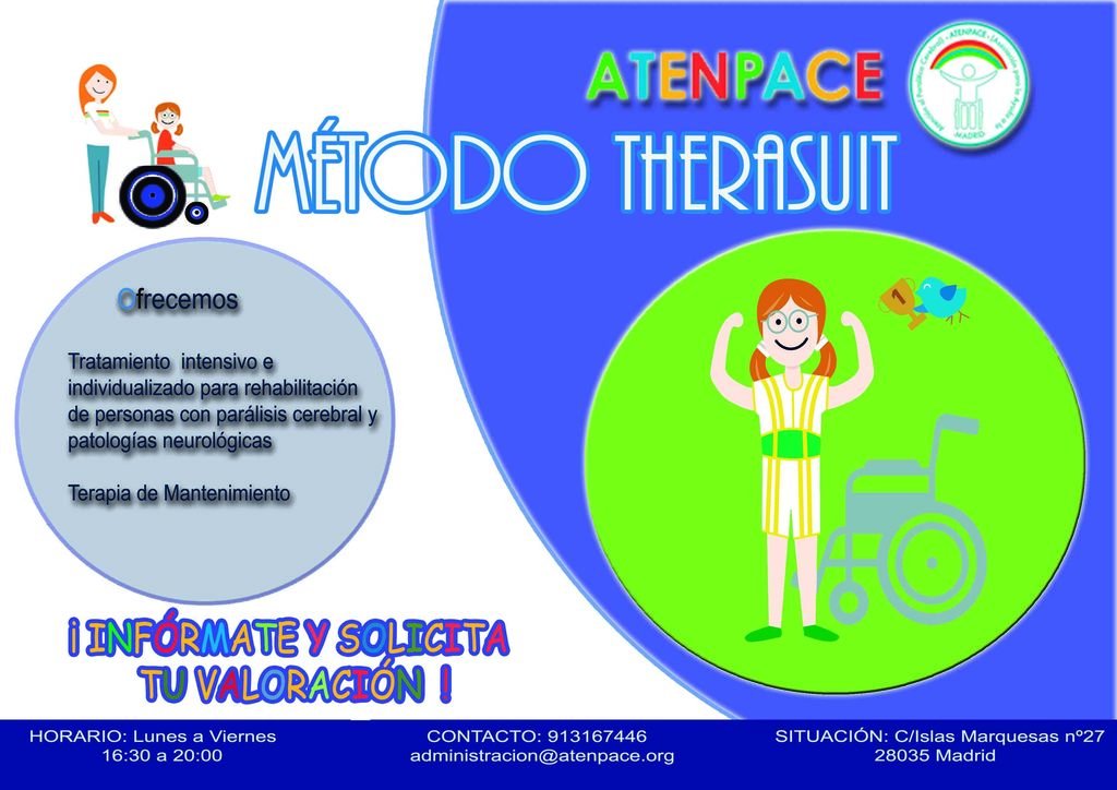 atenpace's tweet photo. Comenzamos Therasuit por la tarde #Atenpace https://t.co/ZiObNsyi5u