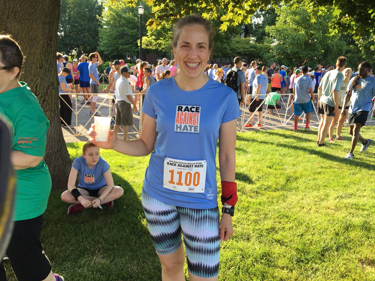 LyndseyMcKay's tweet photo. A hot but important race this morning Race Against Hate #RAH2016 5K #runshine #earthathon https://t.co/Nffrum2nc8